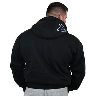 Brachial Zip Hoody Gain - Black - Urban Gym Wear