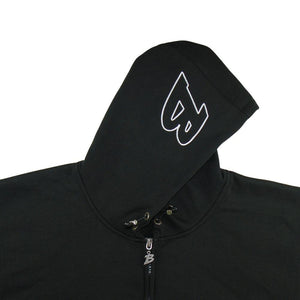 Brachial Zip Hoody Gain - Black - Urban Gym Wear