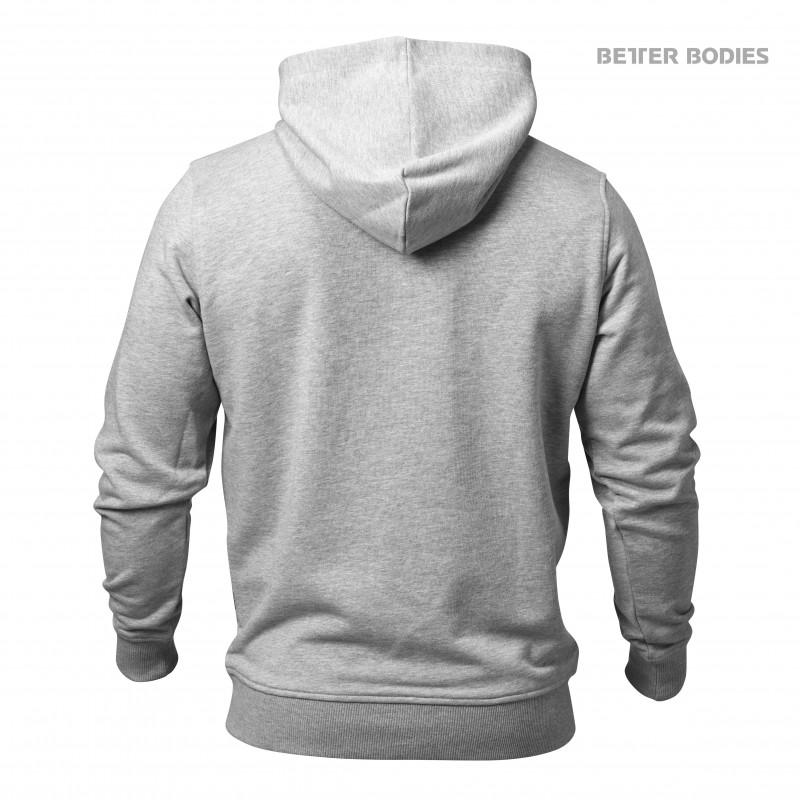 Better Bodies Brooklyn Zip Hood - Greymelange