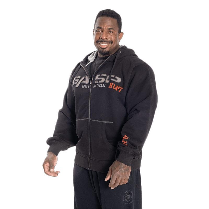 GASP 1,2lbs Hooded Jacket - Black - Urban Gym Wear