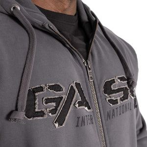 GASP 1,2lbs Hooded Jacket - Grey - Urban Gym Wear