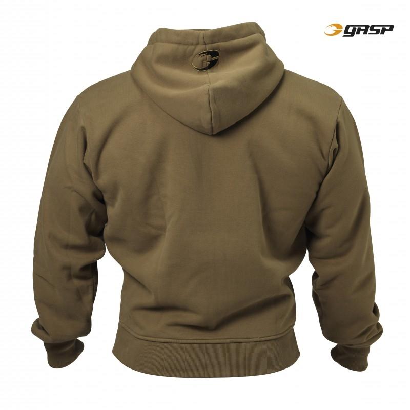 GASP 1,2lbs Hooded Jacket - Military Olive - Urban Gym Wear