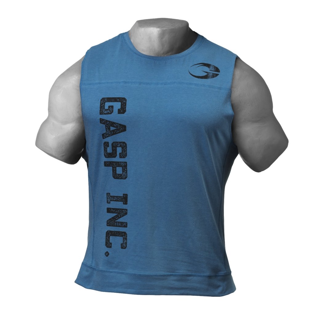 GASP 3045 Tank - Ocean Blue - Urban Gym Wear