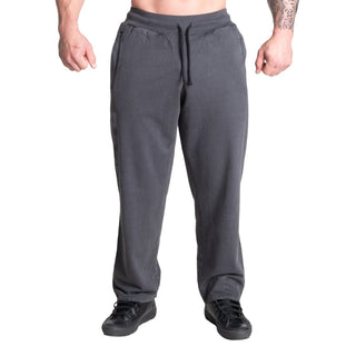 GASP Acid Logo Sweatpant - Washed Black - Urban Gym Wear