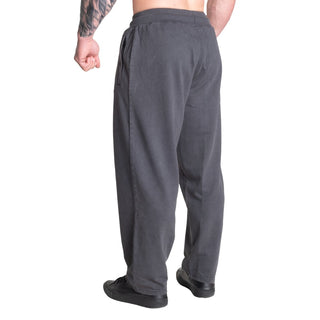 GASP Acid Logo Sweatpant - Washed Black - Urban Gym Wear