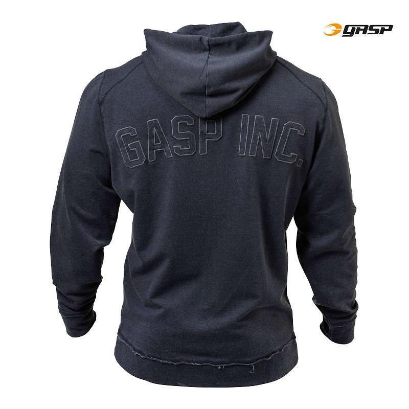 GASP Annex Zip Hood - Dark Navy - Urban Gym Wear