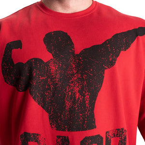 GASP Archer Thermal Iron Tee - Chilli Red - Urban Gym Wear