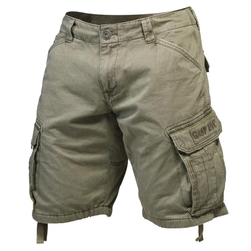 GASP Army Shorts - Wash Green - Urban Gym Wear