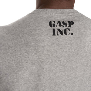 GASP Basic Utility Tee - Grey - Urban Gym Wear
