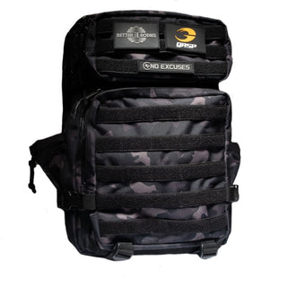 GASP & Better Bodies Tactical Back Pack - Dark Camo - Urban Gym Wear