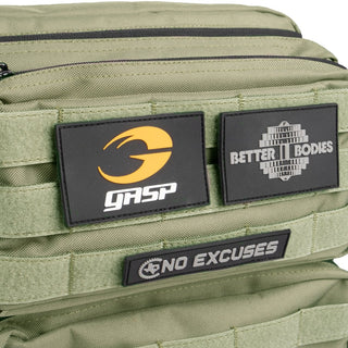 GASP & Better Bodies Tactical Back Pack - Washed Green - Urban Gym Wear