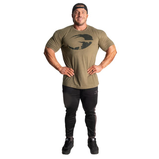 GASP Cadet Tee - Army Green - Urban Gym Wear