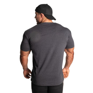 GASP Cadet Tee - Dark Grey Melange - Urban Gym Wear