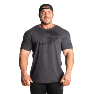 GASP Cadet Tee - Dark Grey Melange - Urban Gym Wear