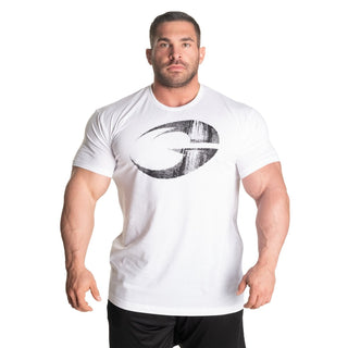 GASP Cadet Tee - White - Urban Gym Wear