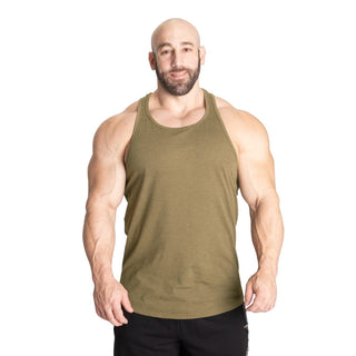 GASP Classic Essential T-Back - Army Green - Urban Gym Wear