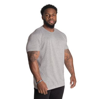 GASP Classic Standard Tee - Light Grey Melange - Urban Gym Wear