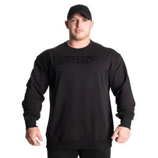 GASP Division Crewneck - Black - Urban Gym Wear