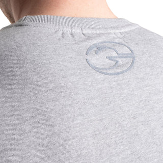GASP Division Crewneck - Grey Melange - Urban Gym Wear