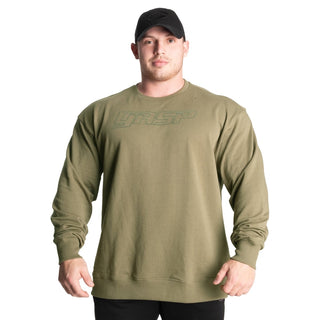 GASP Division Crewneck - Washed Green - Urban Gym Wear