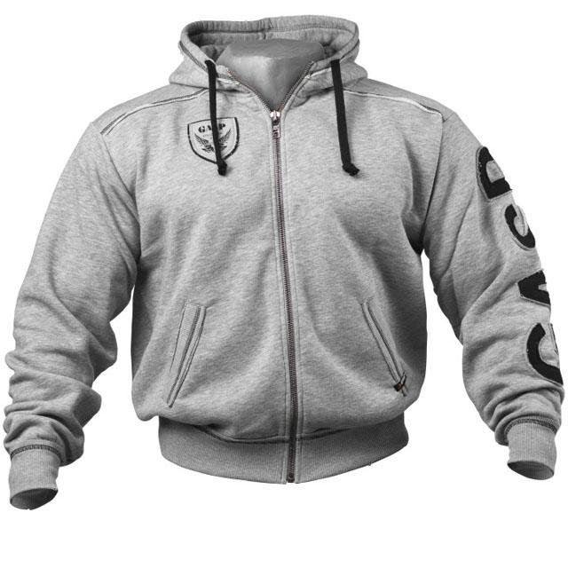 GASP Division Hood - Grey Melange - Urban Gym Wear