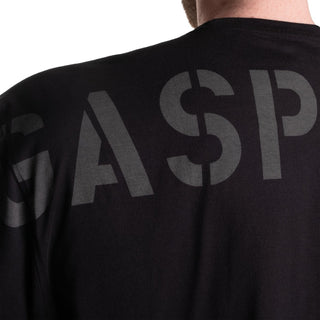 GASP Division Iron Tee - Black - Urban Gym Wear