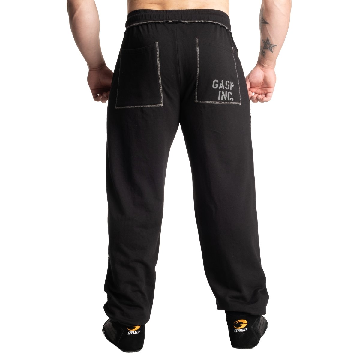 GASP Division Sweatpant - Black - Urban Gym Wear
