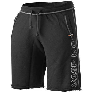 GASP Division Sweatshorts - Black - Urban Gym Wear