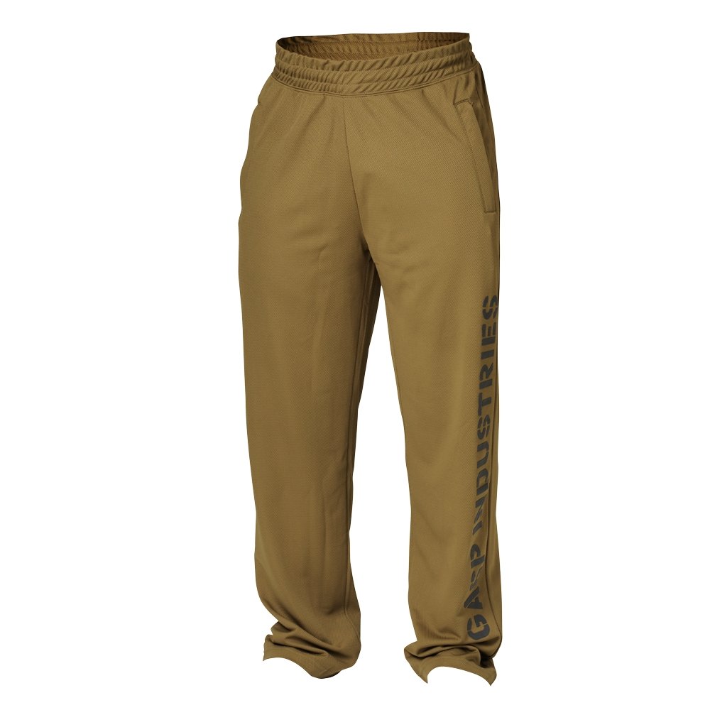 GASP Essential Mesh Pants - Military Olive - Urban Gym Wear