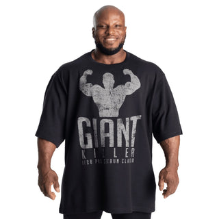 GASP Giant Killer Iron Tee - Asphalt - Urban Gym Wear