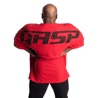 GASP Giant Killer Iron Tee - Chilli Red - Urban Gym Wear