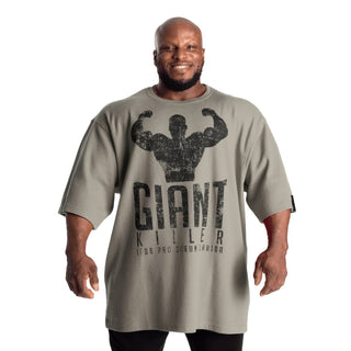 GASP Giant Killer Iron Tee - Washed Green - Urban Gym Wear