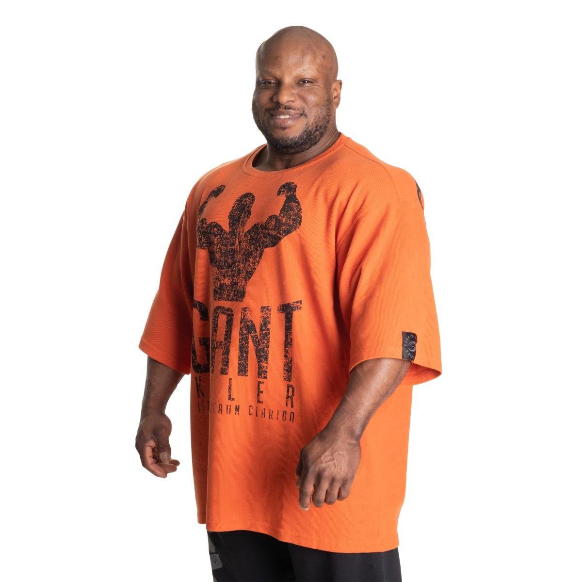 GASP GK Iron Tee - Flame - Urban Gym Wear