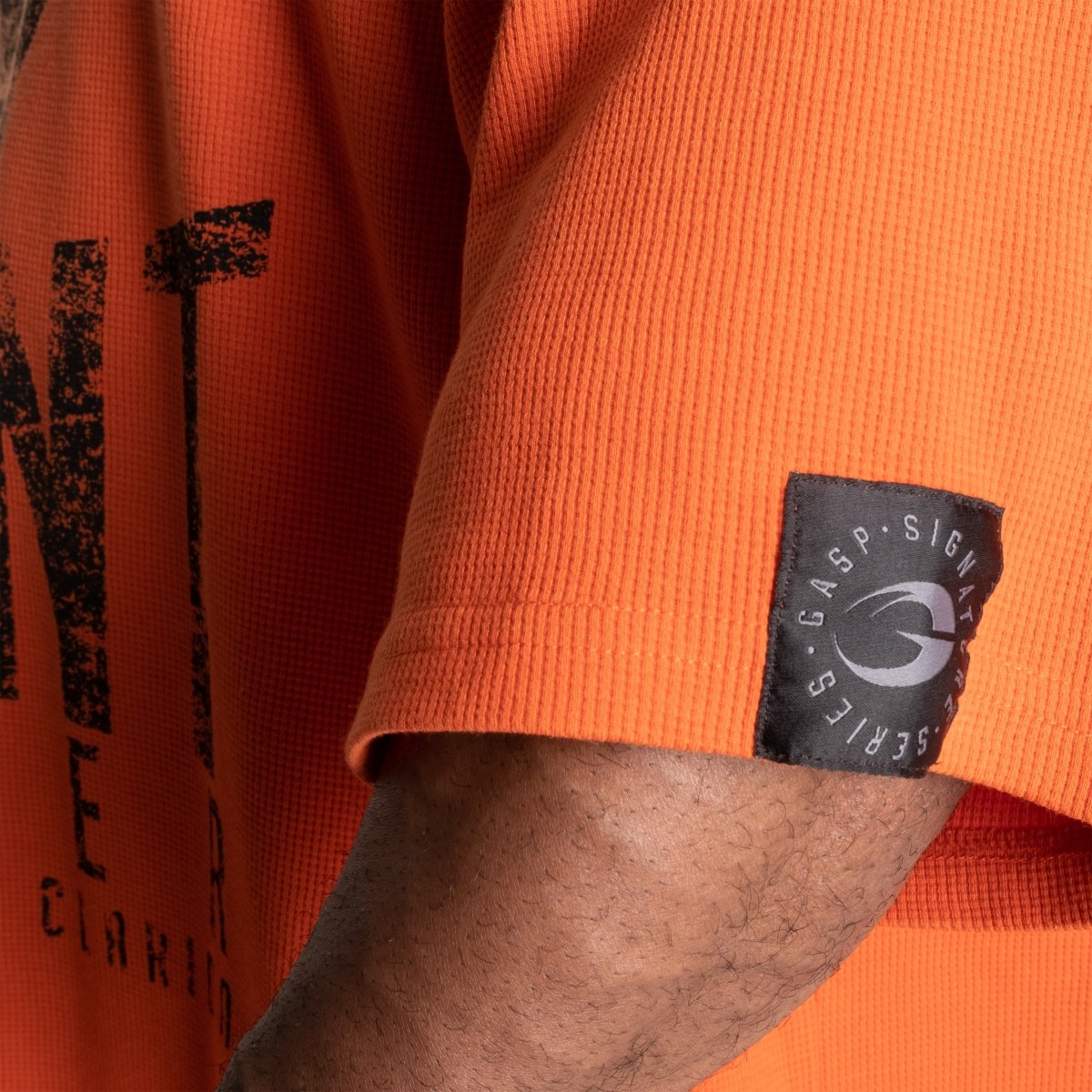 GASP GK Iron Tee - Flame - Urban Gym Wear