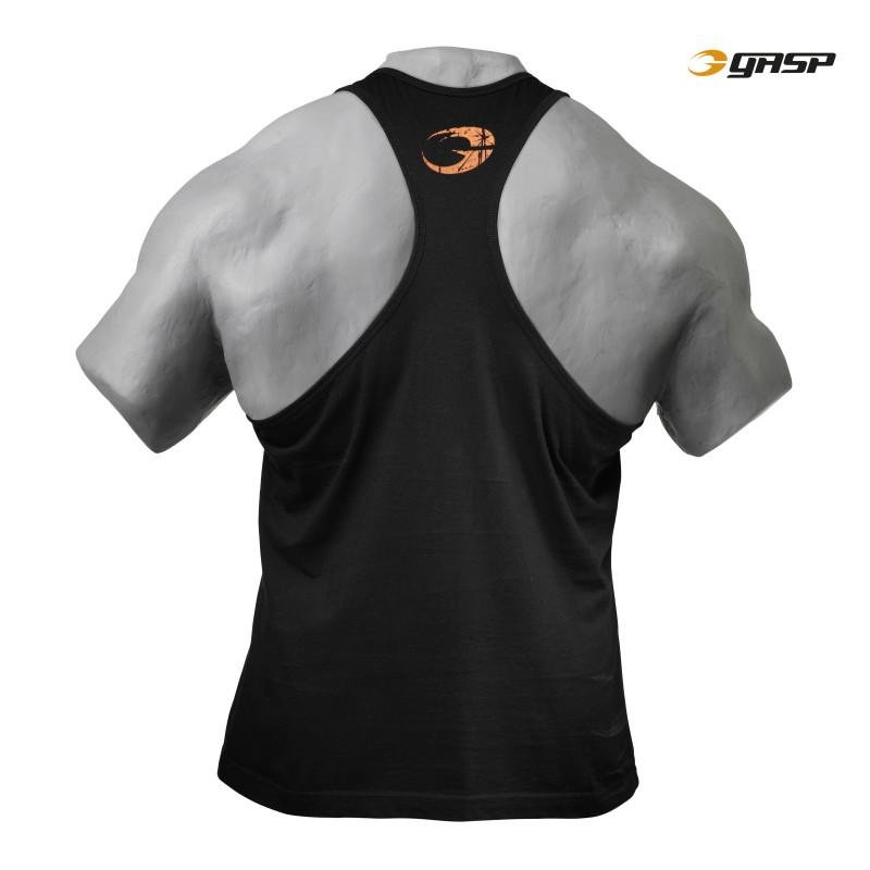 GASP Gym T-Back - Black - Urban Gym Wear