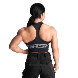 GASP Hardcore Crop T-Back - Black - Urban Gym Wear
