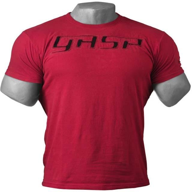 GASP Heavy GASP Tee - Chilli Red - Urban Gym Wear
