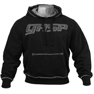 GASP Hood Sweater - Black - Urban Gym Wear