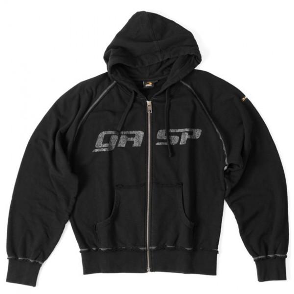 GASP Hooded Jacket - Black - Urban Gym Wear