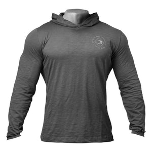 GASP Legacy Light Hood - Grey - Urban Gym Wear