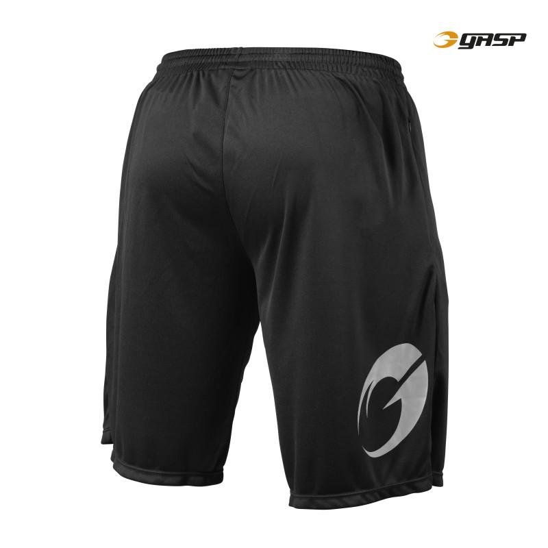 GASP lightweight Shorts - Black - Urban Gym Wear