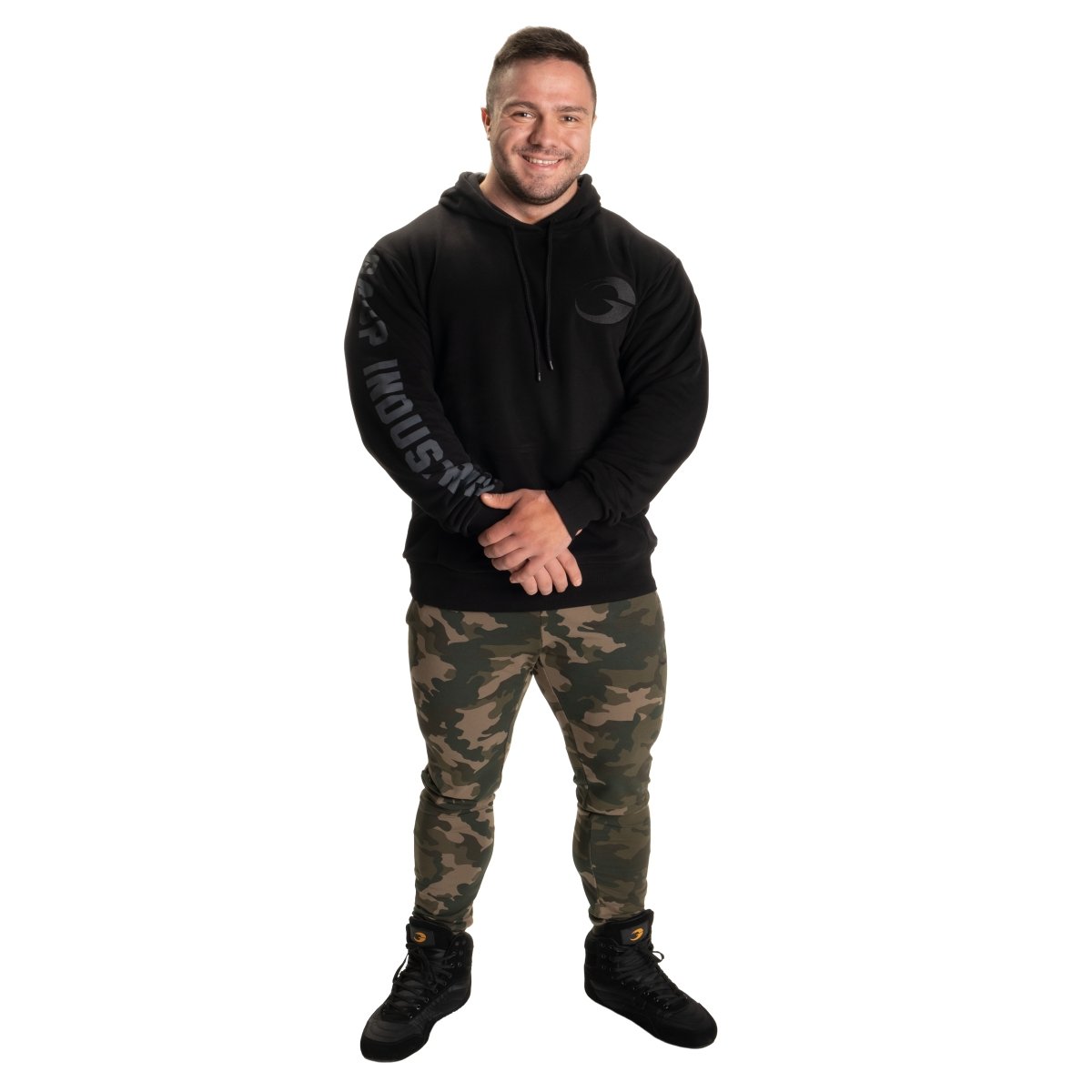 GASP Logo Hoodie V2 - Black – Urban Gym Wear