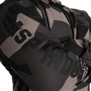 GASP Logo Hoodie V2 - Stealth Camo - Urban Gym Wear