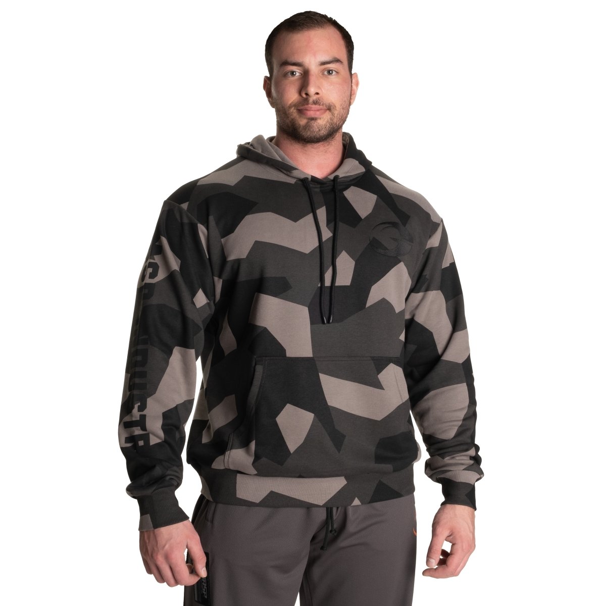GASP Logo Hoodie V2 Stealth Camo Urban Gym Wear