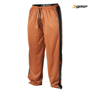 GASP Mesh Panel Pants - Flame - Urban Gym Wear