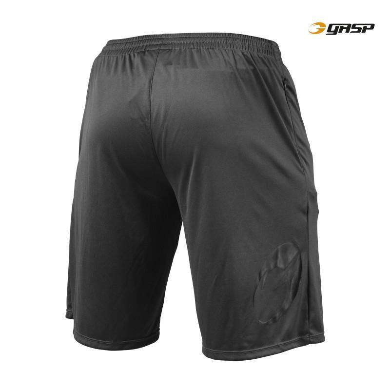 GASP Mesh Shorts - Black-Grey - Urban Gym Wear