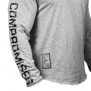 GASP No Compromise Hood - Grey - Urban Gym Wear