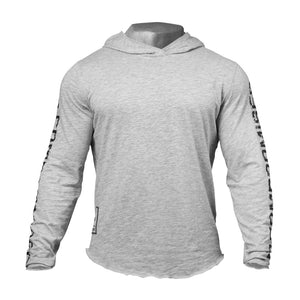 GASP No Compromise Hood - Grey - Urban Gym Wear