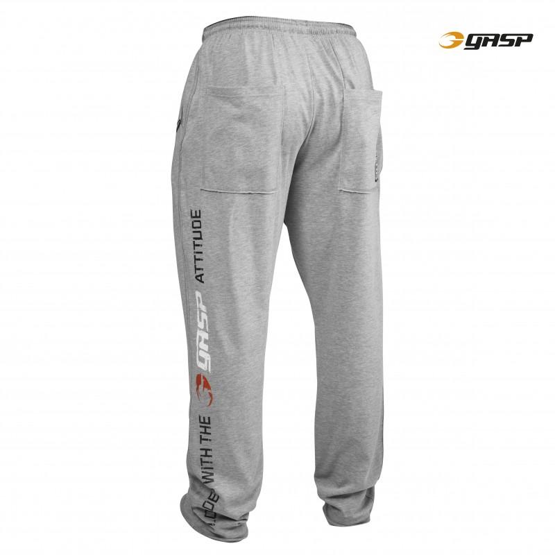 GASP No Compromise Pant - Greymelange - Urban Gym Wear