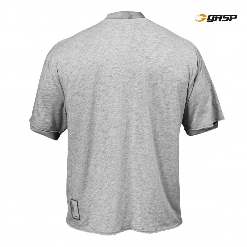 GASP No Compromise Tee - Grey - Urban Gym Wear
